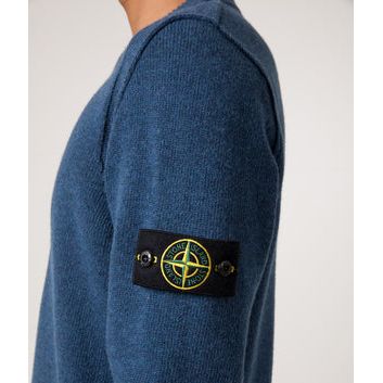 STONE ISLAND Lambswool Crew Neck Jumper