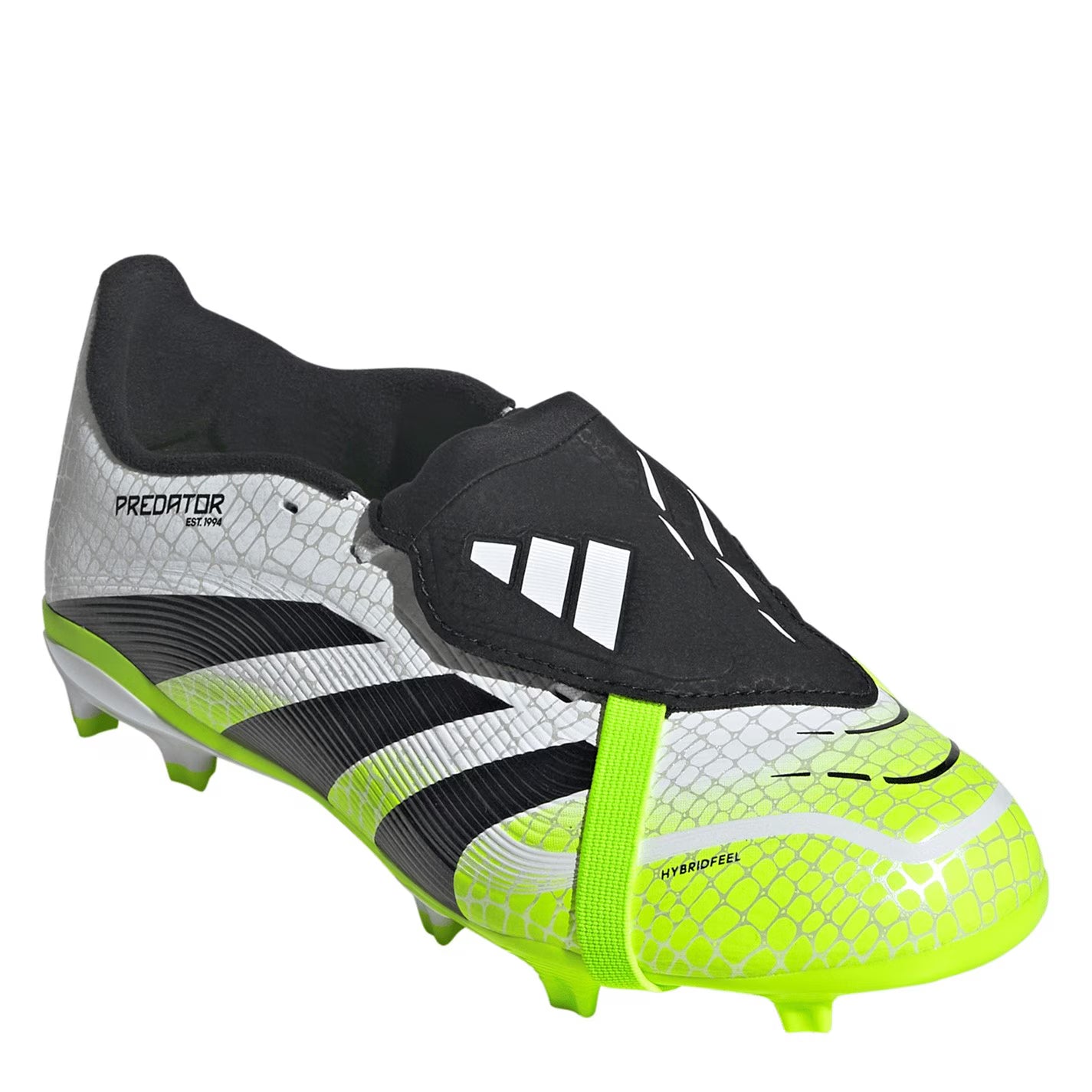 Predator League Fold-Over Tongue Junior Firm Ground Football Boots