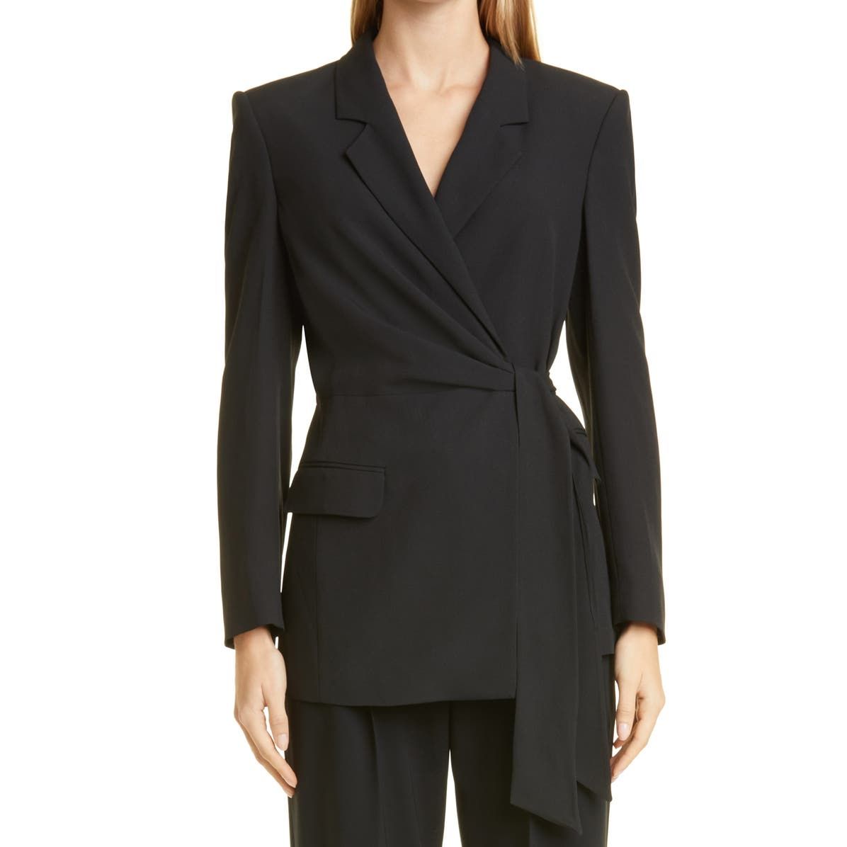 HUGO BOSS Jawana Wrap Blazer