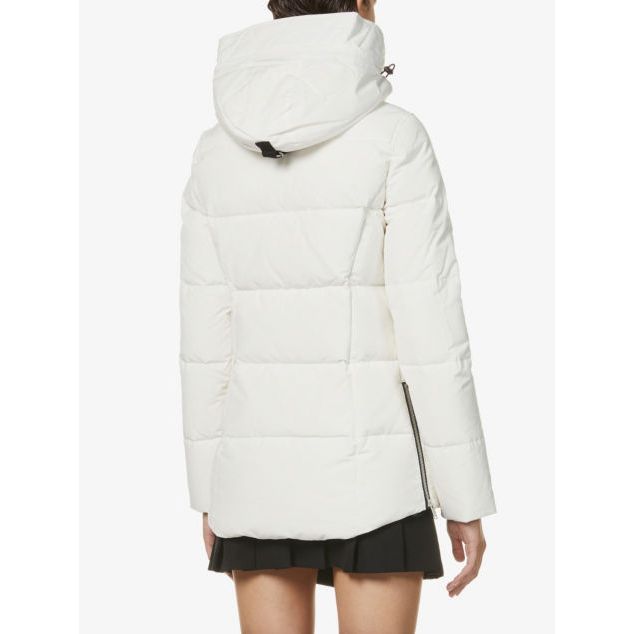 Mistaya padded cotton-blend down jacket