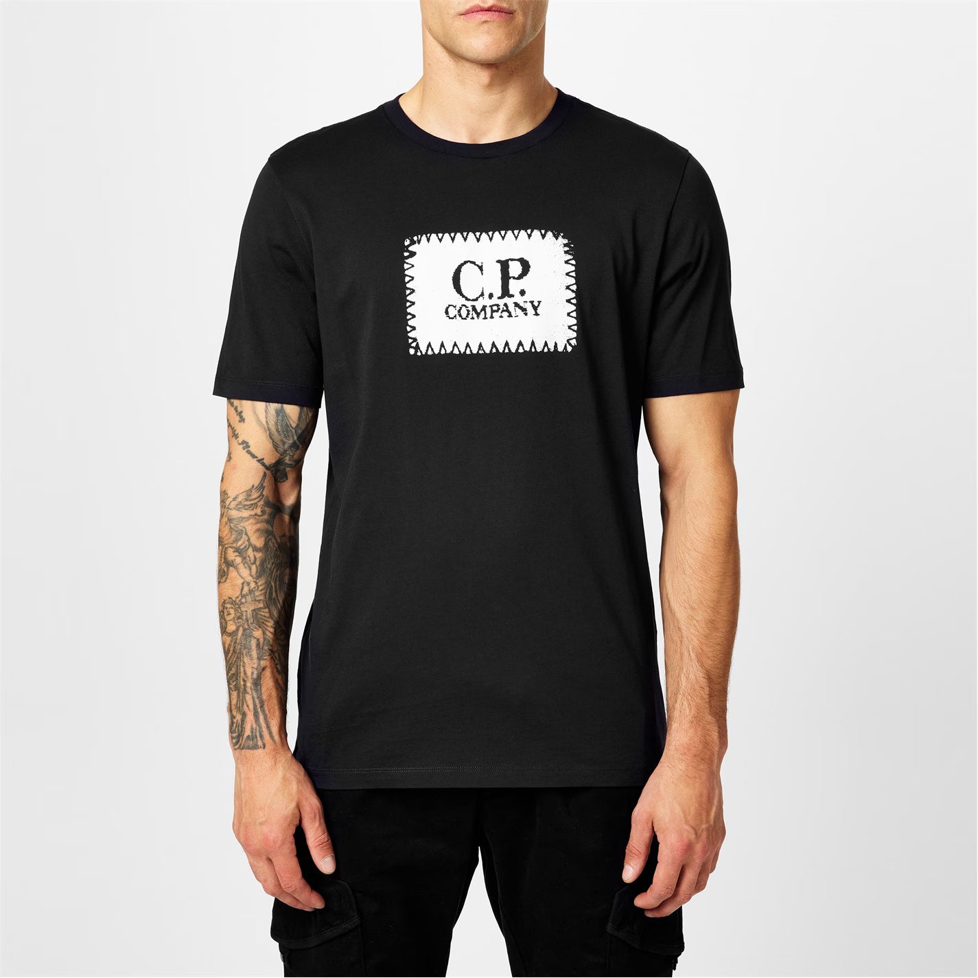 Men's Block Logo Regular Fit T-Shirt