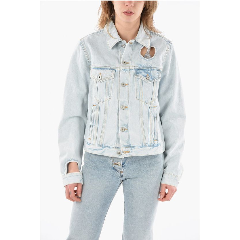 PERMANENT Cut Out Detail METEOR Denim Jacket