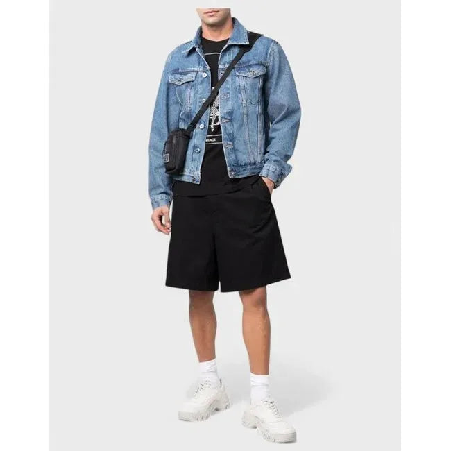 Indust Slim Denim Jacket Medium