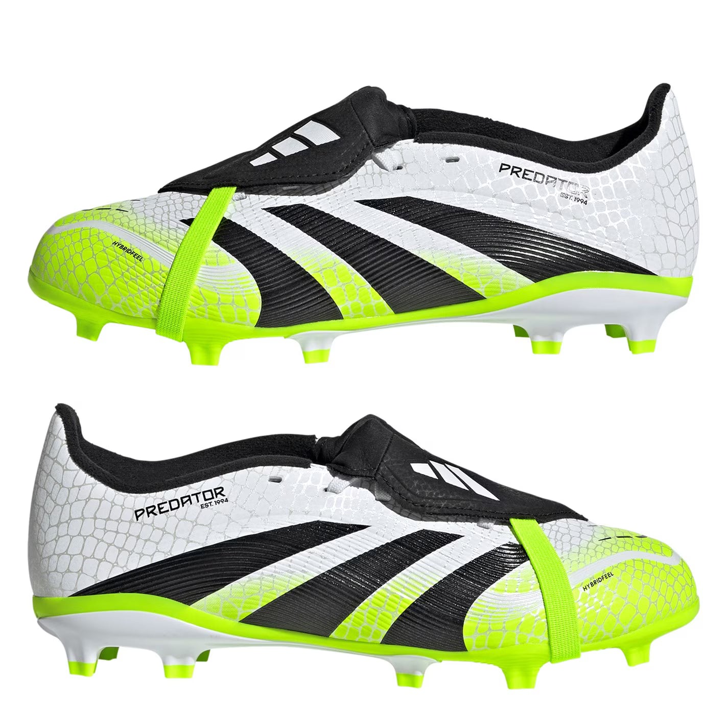Predator League Fold-Over Tongue Junior Firm Ground Football Boots