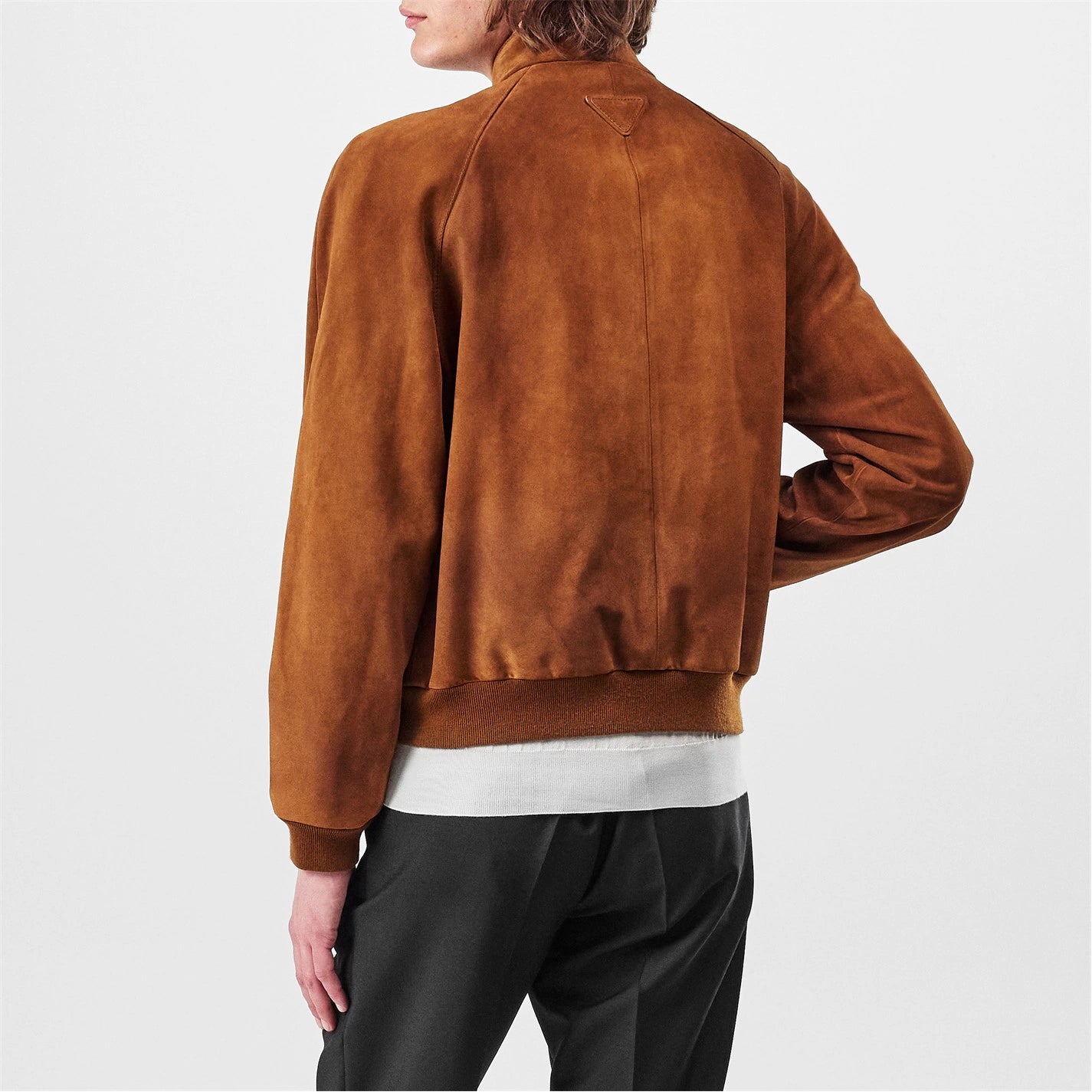 Suede Bomber Jacket