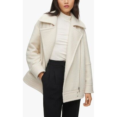 HUGO BOSS Jafea Cocoon Wool Blend Jacket