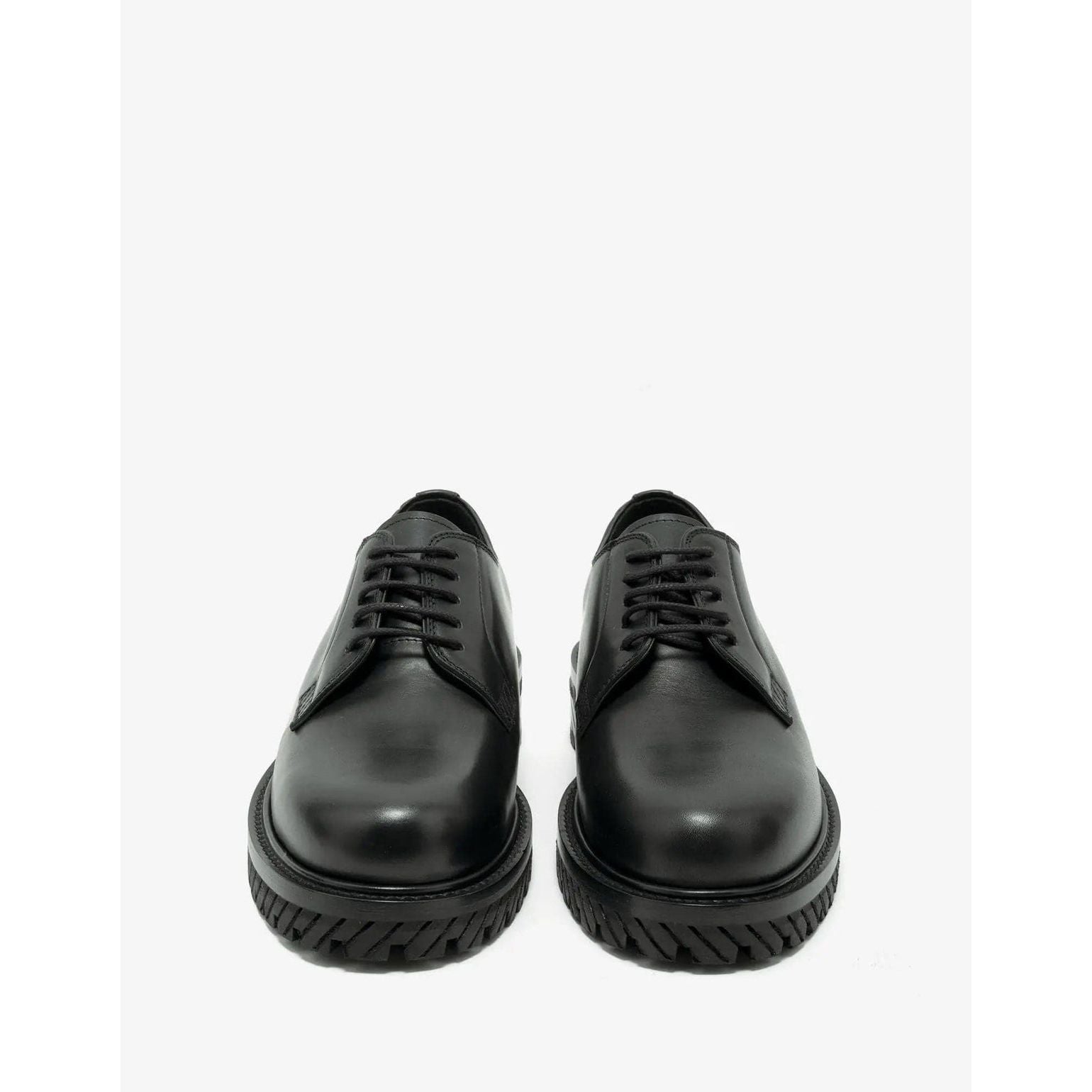 Off-White Black Military Derby Shoes