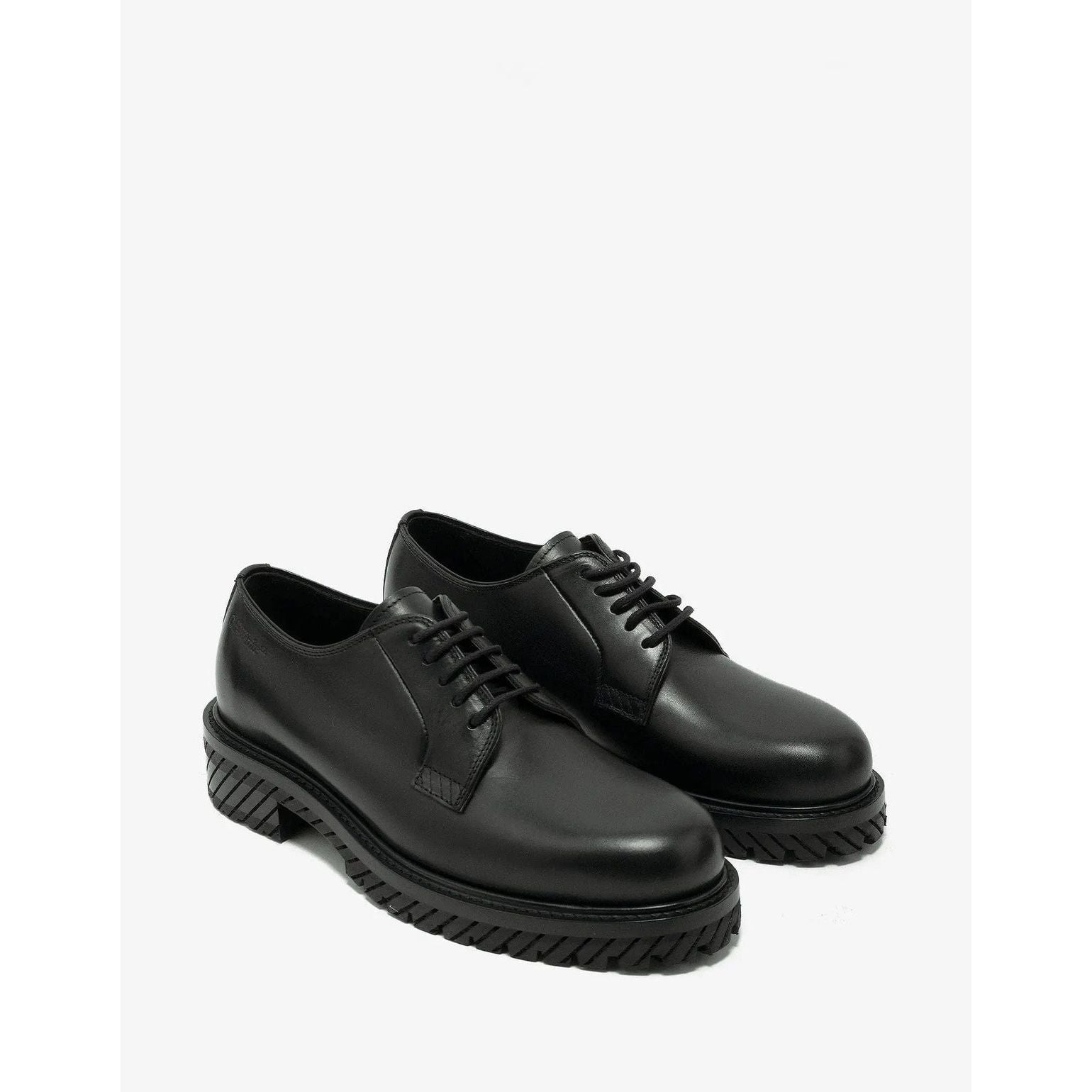 Off-White Black Military Derby Shoes