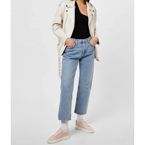 UK 3 Mallet GRFTR Stitch Women’s Leather Trainers – EU 36