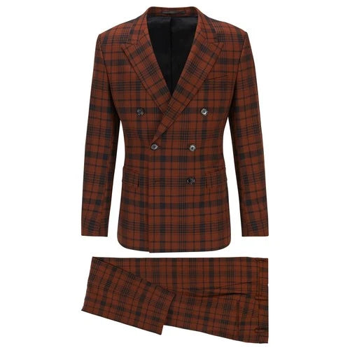 Men's Boss Cliff/Floyed Suit in Brown