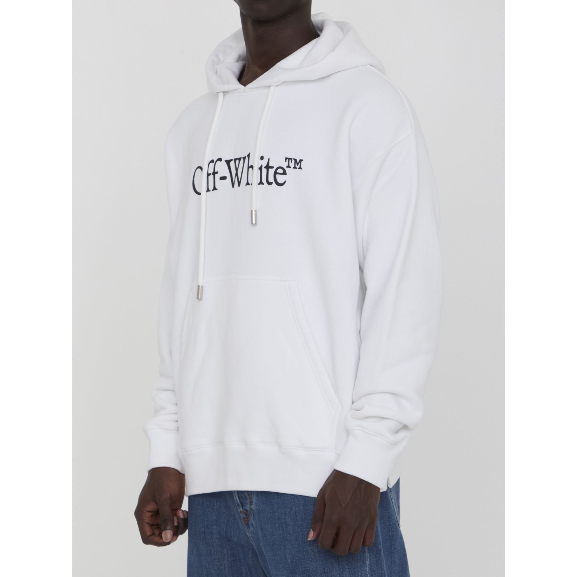 Off-White Big Bookish Skate Drawstring Hoodie